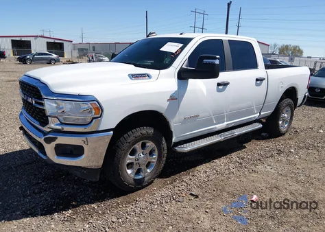 2024 Ram 2500 Big Horn 4X4 6'4 Box from USA, damaged, VIN 3C6UR5DL6RG343503